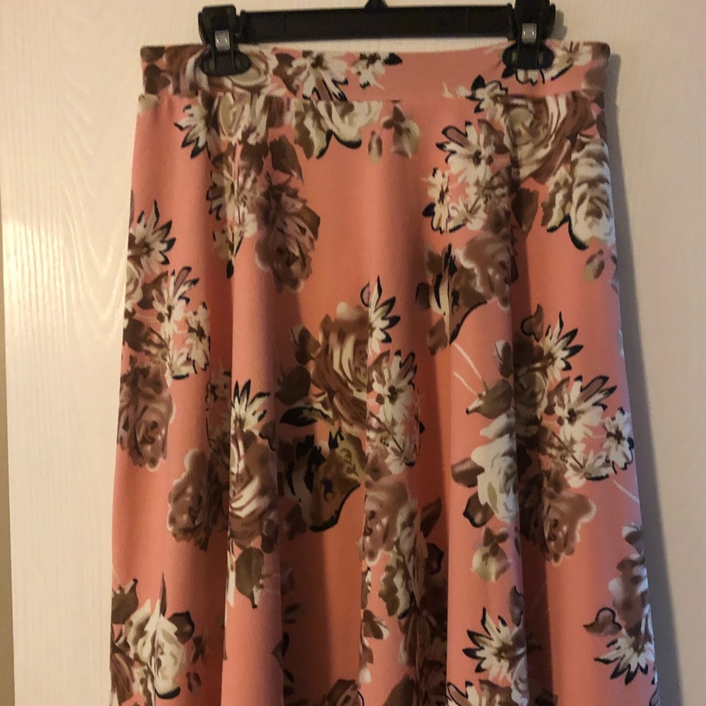 Maxi floral skirt- Large